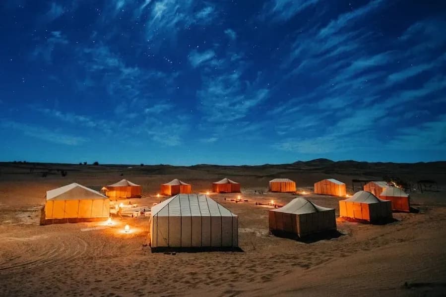 An evening under the stars